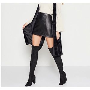 Leather Mini Skirt